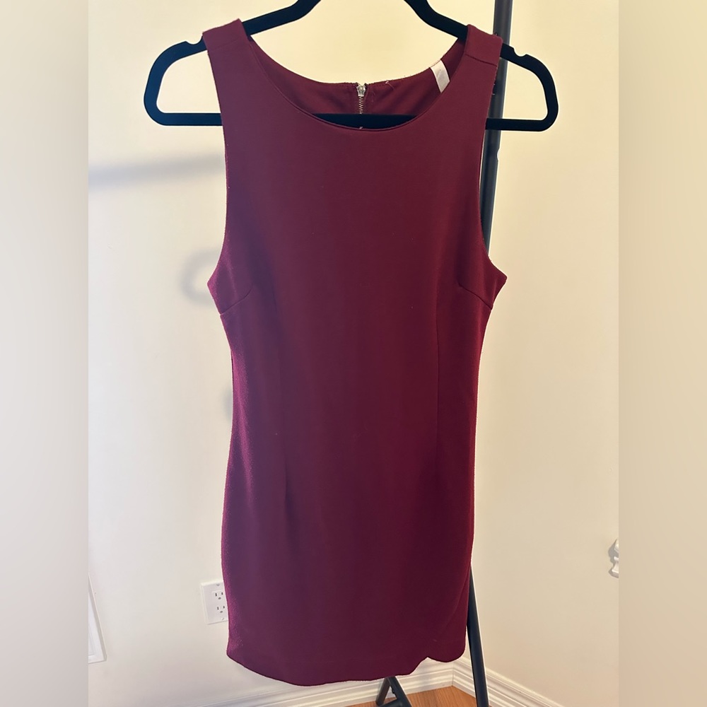 Maroon Dress